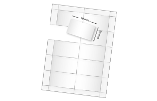 Printvellen/naamkaartjes 