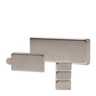 Neodymium blokmagneten vierkant/rechthoekig