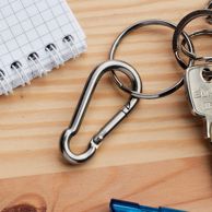 Karabijnhaak voor sleutels
