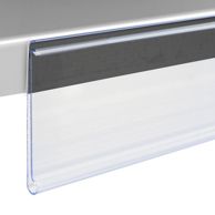 Prijsrail DBR magnetisch, met grijprand 1000 mm