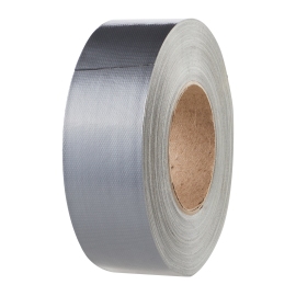 Premium tape op basis van textiel, mat grijs | 50 mm