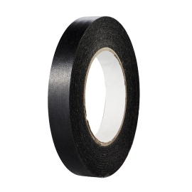 Best Price kopband, speciaal papier, linnenstructuur zwart | 19 mm