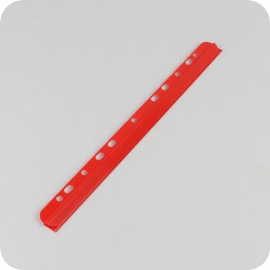 Klemruggen A4, rood, 3-4 mm, met inhangstrook 