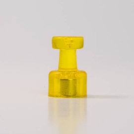 Magnetische pins, ø = 10 mm, set á 10 stuks geel