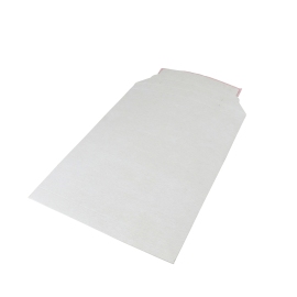 Kartonnen envelop A4, 24,5 x 34,5 x 3 cm, zelfklevende sluiting, scheurstrip, wit 