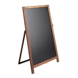 Houten stoepbord, 44 x 77 cm 