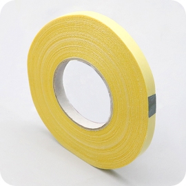 Dubbelzijdig textielversterkt tape, zeer sterk/zeer sterk 12 mm