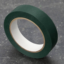 Best Price kopband, speciaal papier, linnenstructuur groen | 19 mm