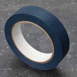 Best Price kopband, speciaal papier, linnenstructuur blauw | 25 mm