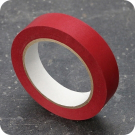 Best Price kopband, speciaal papier, linnenstructuur rood | 30 mm
