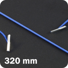 Elasto's 320 mm, 2-zijdig genippeld, middenblauw 