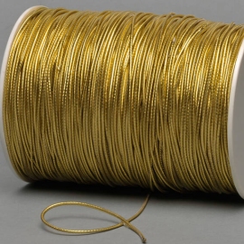 Elastiek op rol, 2 mm, goud (Rol á 500 m) 