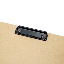 Klembord/clipboard clips, 120 x 30 mm, zwart 