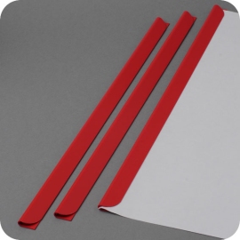 Klemruggen DIN A4, rood, 3-4 mm 