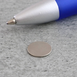 Neodymium magneetrondjes, 10 mm x 0,6 mm, N38 