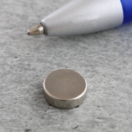 Neodymium magneetrondjes, 10 mm x 4 mm, N35 