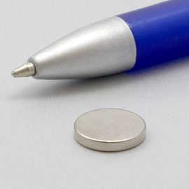 Neodymium magneetrondjes, 12 mm x 2 mm, N35 