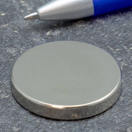 Neodymium magneetrondjes, 35 mm x 5 mm, N42 