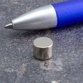 Neodymium magneetrondjes, 8 mm x 6 mm, N52 