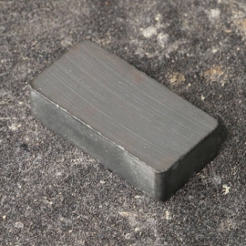 Ferriet magneten vierkant/rechthoekig, Y35 40 x 20 mm | 10 mm