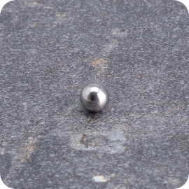 Kogelmagneten, Neodymium 5 mm | zilver