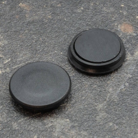Kantoor-/bordmagneet, rond 32 mm | zwart