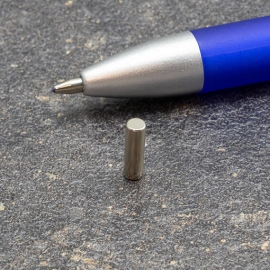 Neodymium staafmagneten, vernikkeld 3 mm | 10 mm