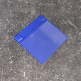 Magnetische hoezen voor A6, met 2 neodymium magneten, lange zijde geopend, blauw 