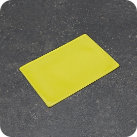Magnetische hoezen voor A6, met 1 magneetstrip, lange zijde geopend, geel 