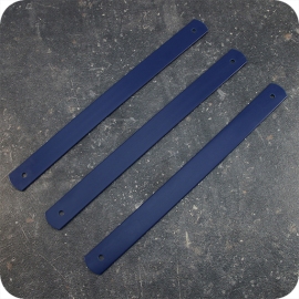 Draaglussen, zacht-PVC, donkerblauw, 300 x 25 x 2,5 mm 