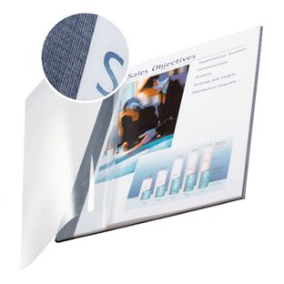 Inbindmap ImpressBind A4, softcover, 35 vel blauw  | 3.5 mm