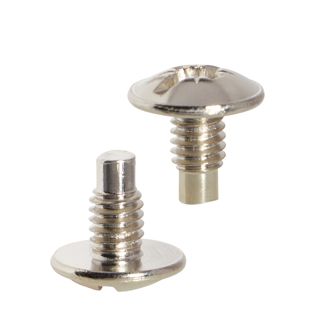 Kruiskopschroeven voor busschroeven, 7 mm, vernikkeld 