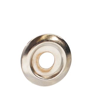 Onderlegschijfje verzonken voor busschroeven, 17 mm, vernikkeld 