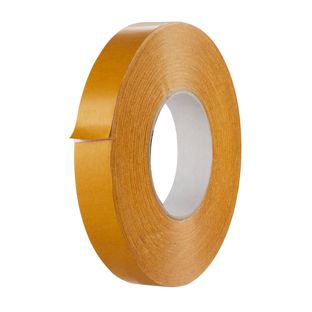 Dubbelzijdig PVC tape, wit, sterke acrylaatlijm, CLM22 