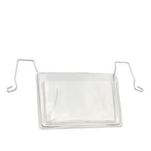 Draadbeugel zakken 125 x 80 mm, lange zijde geopend 