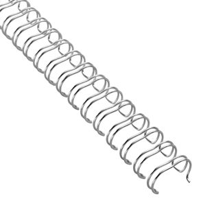 Bindruggen 3:1, A5 9,5 mm (3/8")  | zilver 