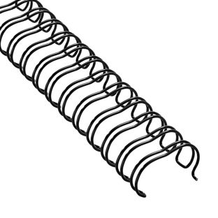 Bindruggen 3:1, A4 11,0 mm (7/16")  | zwart 