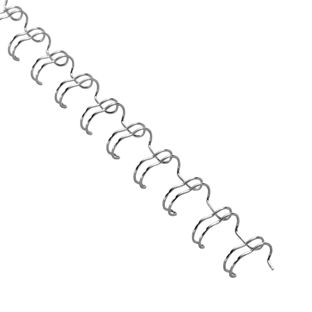 Bindruggen 3:1, A4 9,5 mm (3/8")  | zilver 