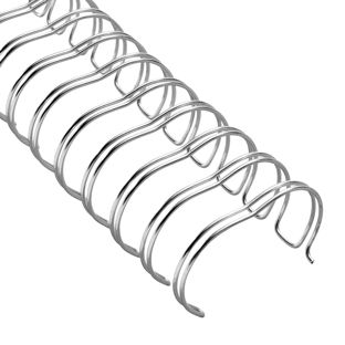 Bindruggen 2:1, A4 32,0 mm (1 1/4")  | zilver 