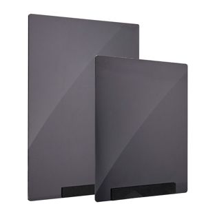 Acrylplaat voor het variabele steeksysteem MODUL, krijtbord zwart, PMMA 