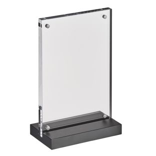 magnetische T-standaard met matzwarte voet 