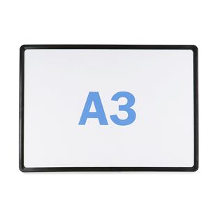 Posterframe, kunststof A3  | zwart 