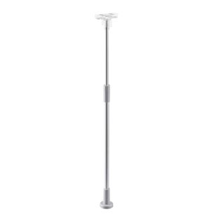Telescoopstangen voor posterframes zilver  | hoogte verstelbaar van 600 - 900 mm 