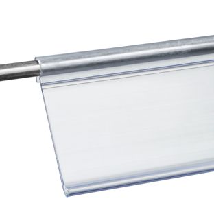 Prijsrail/scanrail DRA voor draadhangers 