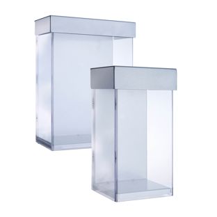 Folderbox outdoor met deksel, extra diep, Indisplay Shieldbox, extreem robuust 