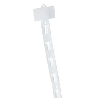 Retailstrips/clipstrips 600 mm | buigbaar, met 12 haken 