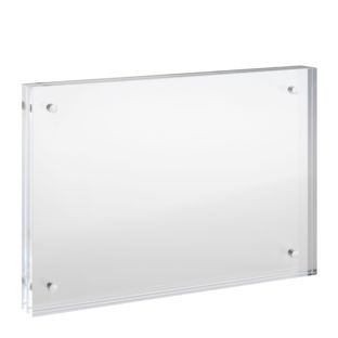 Magnetische fotolijstjes, transparant A6 - 105 x 148 mm  | 16 mm
