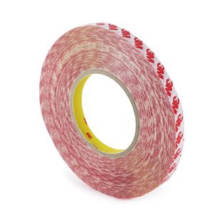 3M GPT-020F, dubbelzijdig PET tape, zeer sterk acrylaatlijm 12 mm