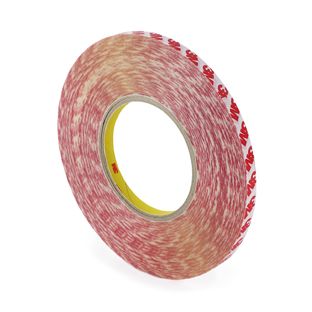 3M GPT-020F, dubbelzijdig PET tape, zeer sterk acrylaatlijm 9 mm