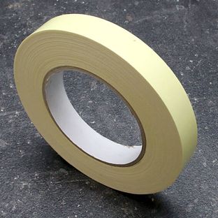 Dubbelzijdig textieltape, zeer sterke rubberlijm, GW-ES25 25 mm